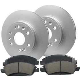 Front Disc Rotors Brake Pads for Chevy Silverado 1500 Tahoe Sierra 1500 Yukon