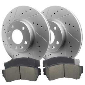 Front Brake Rotors Brake Pads for 2006 - 2012 Fusion MKZ Mazda 6 Mercury Milan
