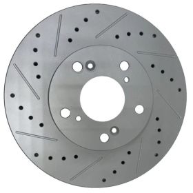 11.10" 282mm Front Rotor Ceramic Brake Pad for Honda Accord Civic Element CR-V