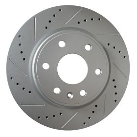 Front Drilled Rotors Brake Pads for Buick Enclave Chevy Traverse GMC Acadia