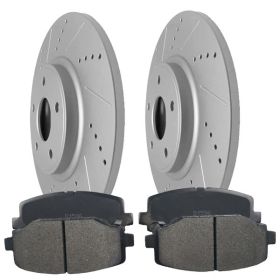 323mm Rear Brakes Rotors Brake Pads for Grand Caravan Journey Town & Country