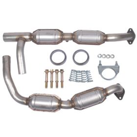 Catalytic Converter Y Pipe for 2005 2006 2007 2008 Ford E-150 E-250 E-350 5.4L 50493