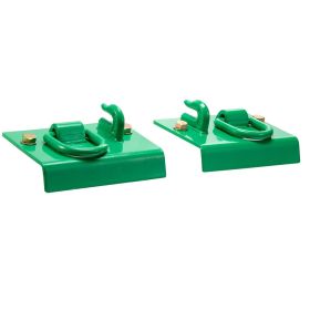 VEVOR 5/16" Tractor Bucket Hooks Grade 70 Steel Grab Hooks 12, 000 lbs for RV UTV