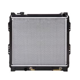 Radiator Replacement For 88-95 4Runner Pickup 2WD V6 3.0L 17 13 16 Core (Color: Silver)