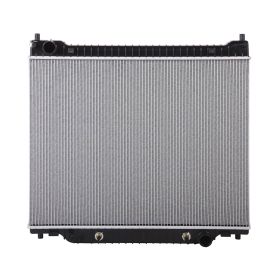 Radiator For E Series E150 E250 E350 E450 E550 Econoline Van 5.4L 6.8L 7.3L (Color: Silver)
