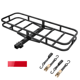51 X 17.6 X 5 Cargo Basket (Color: Black)