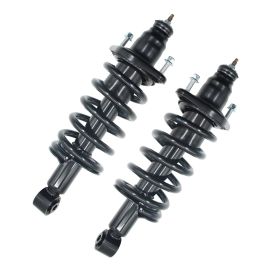 Rear Struts Shock & Coil Springs Kit For 07-2011 CR-V CRV 172497L 172497R (Color: Black)