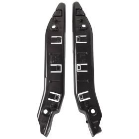 Pair Fender Brace Bumper Bracket Front Left Right For 2020-2023 Tesla Model Y (Color: Black)