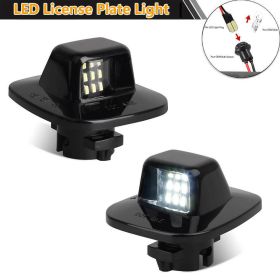Rear LED License Plate Light Tag Lamp Assembly For Chevy GMC K1500 K2500 K3500 (Color: White)