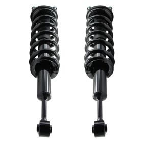 Front Complete Shocks Struts W Coil Spring For Tacoma 4Runner Cruiser (Color: Black)