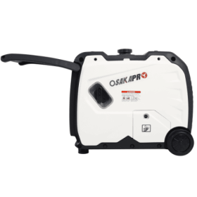 Super Quiet Inverter Generator 4500w Portable Generator Electric Start, Foldable Handle With Wheel,212cc 4 Stroke EPA Compliant (Option: Gray)