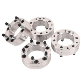 Wheel Adapter Spacer M14x1.5 For Chevy SUV Truck Van (Color: Silver)
