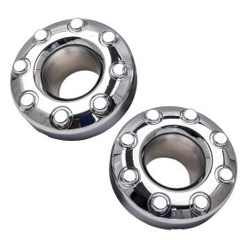 2 PCS Wheel Center Hub Caps For Ford F-350 F350 Super Duty Dually (Option: Hubcaps)